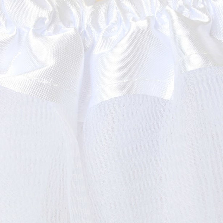 Picture of 5660 CHILD SIZE WHITE NET TUTU WAISTBAND 15-28